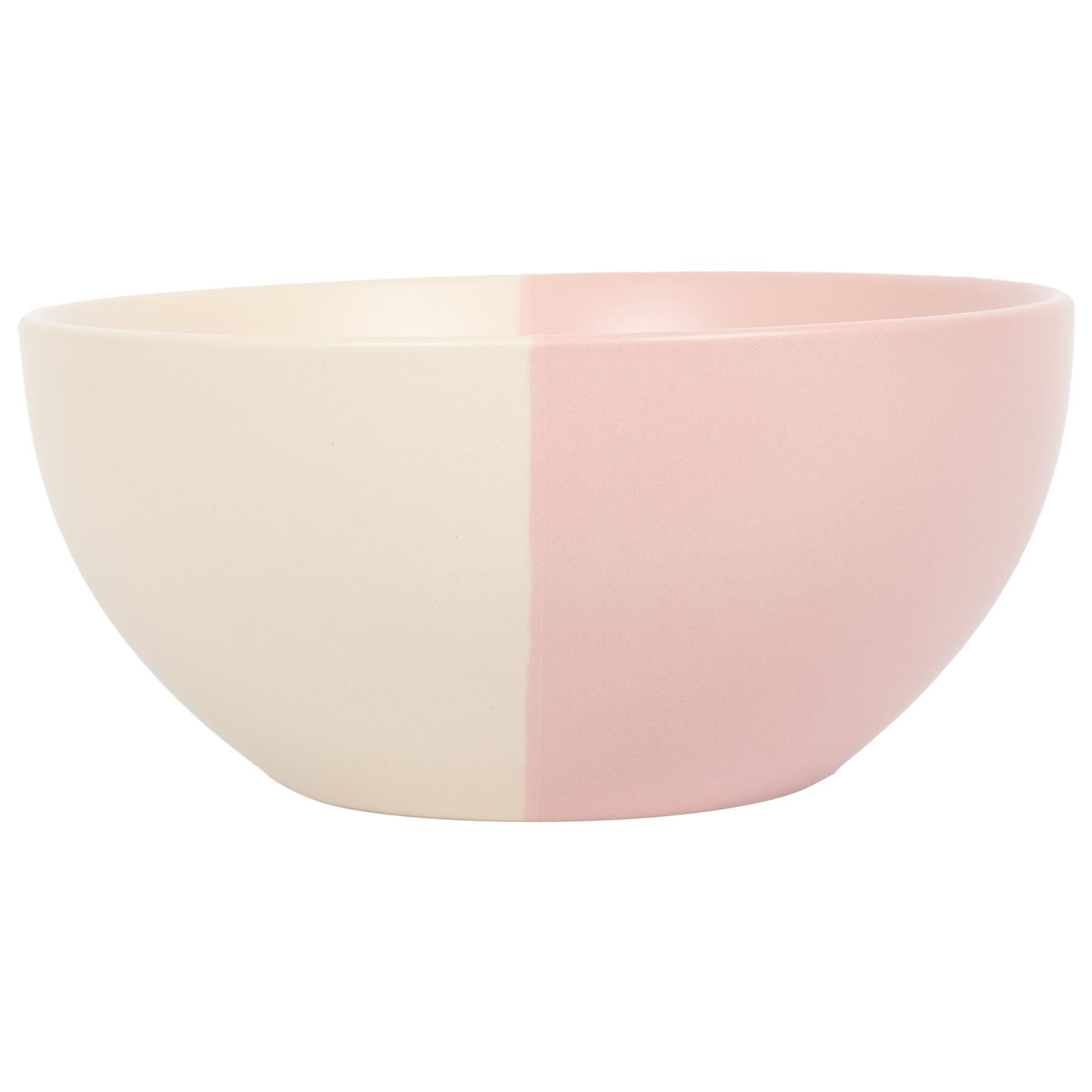 16.5cm Colour Block Stoneware Cereal Bowl