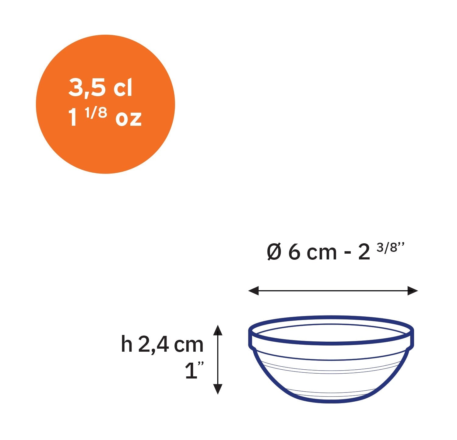 Le Gigogne® Clear Stackable Glass Bowl Set, Set of 10