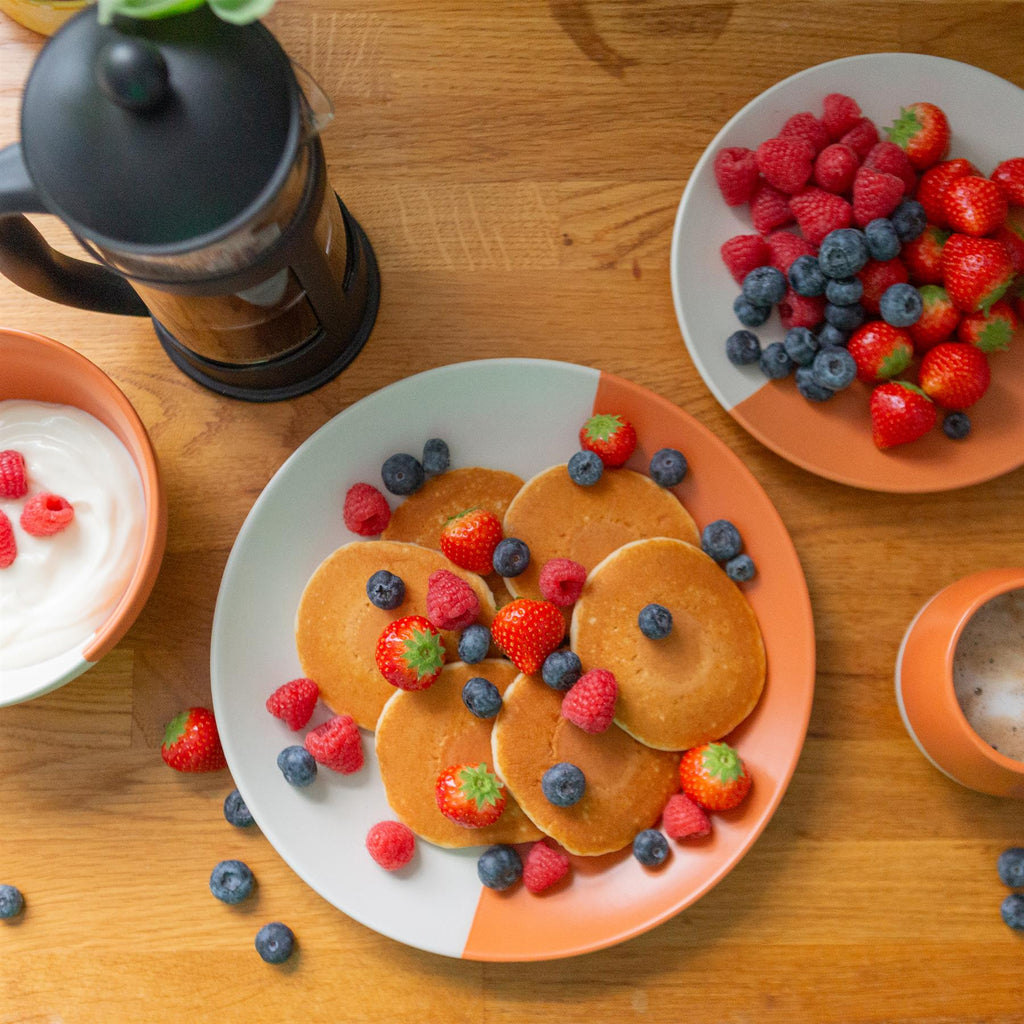 16.5cm Colour Block Stoneware Cereal Bowl