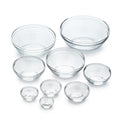 Le Gigogne® Clear Stackable Glass Bowl Set, Set of 9