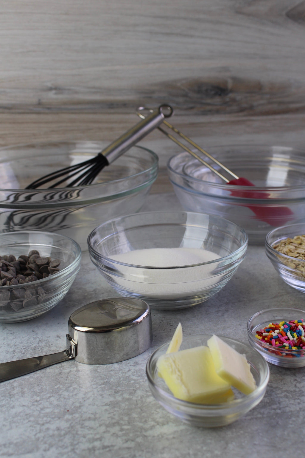 Le Gigogne® Stackable Clear Glass Bowl