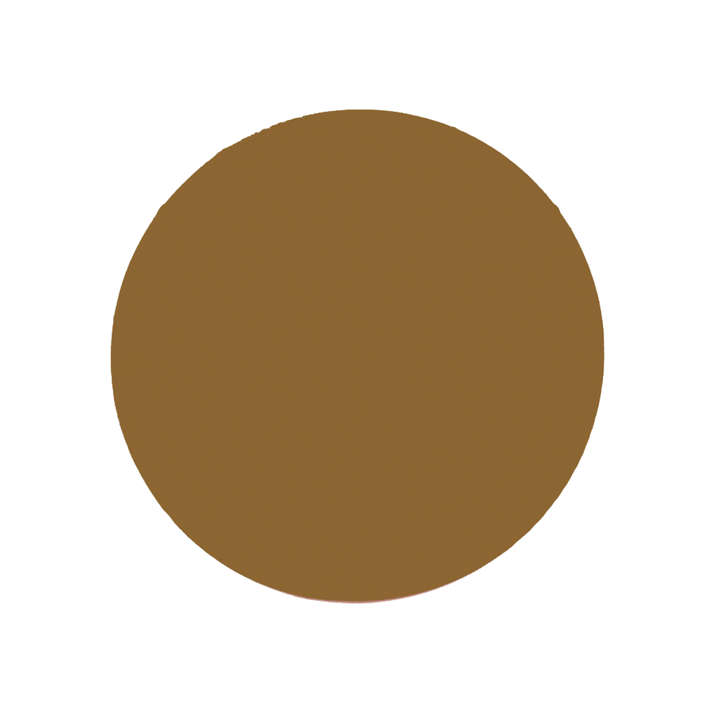 Recycled Large Leather Round Coaster