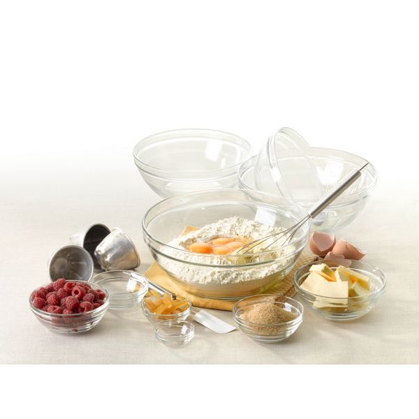 Le Gigogne® Stackable Clear Glass Bowl