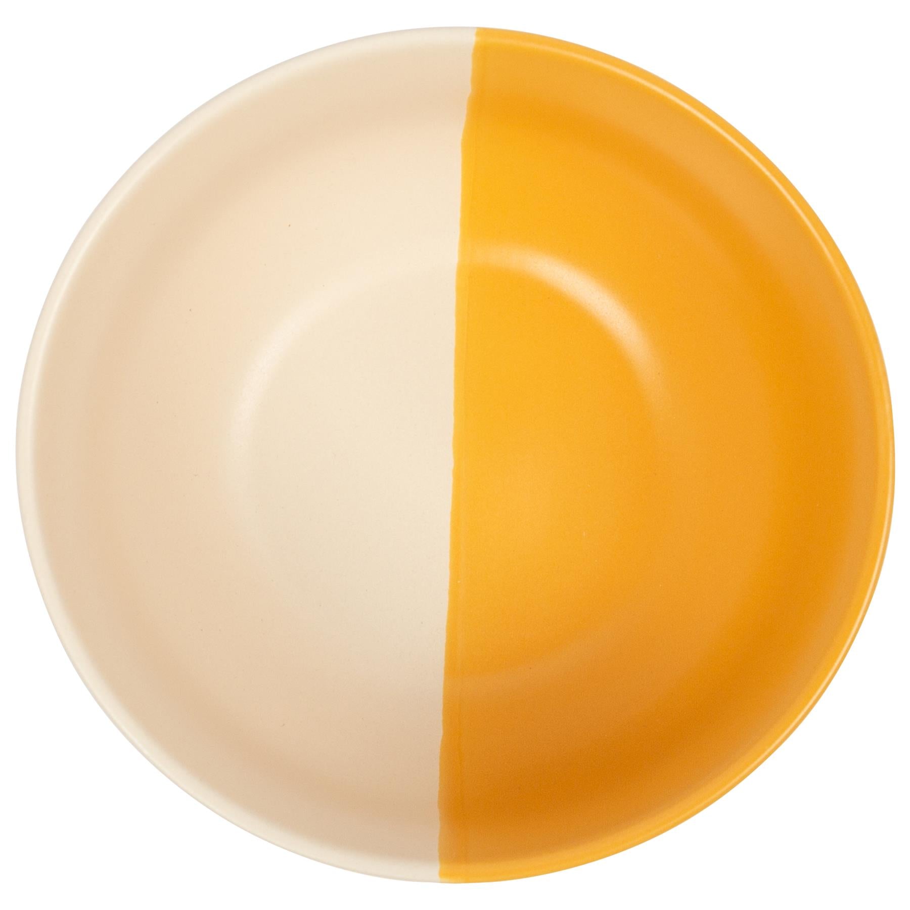 16.5cm Colour Block Stoneware Cereal Bowl