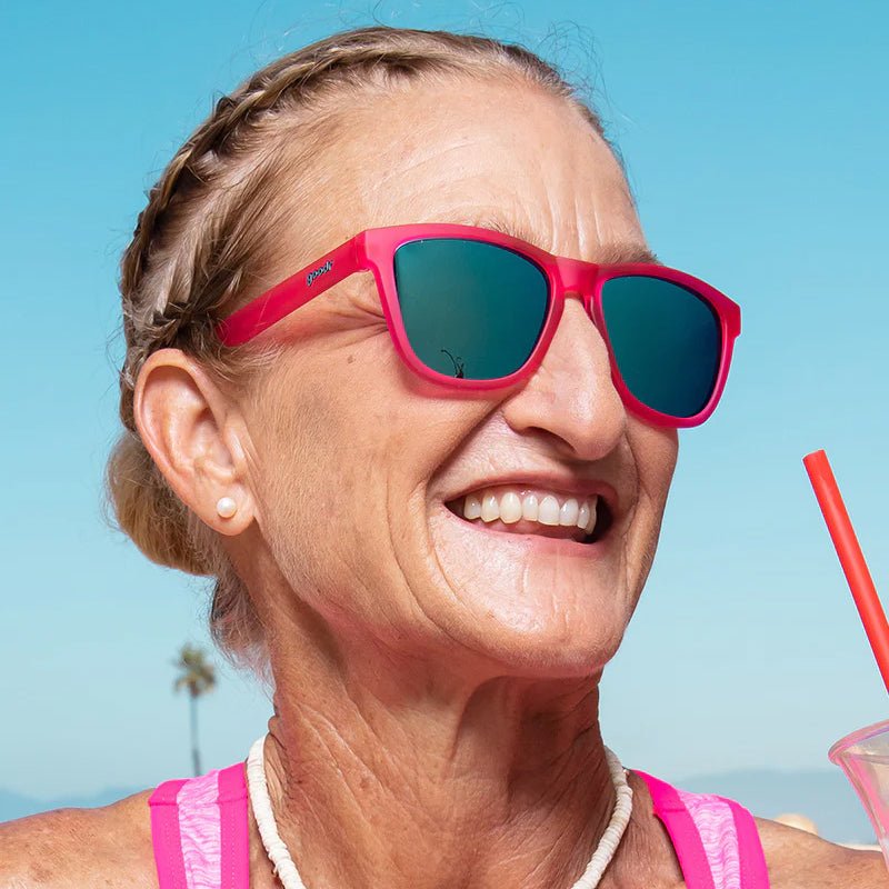 Goodr Sunglasses - Flamingos on a Booze Cruise